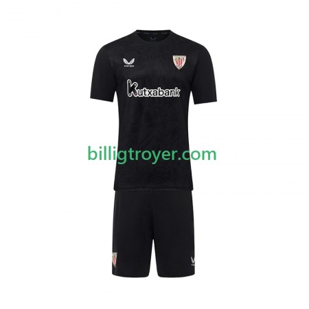 Billige Fotballdrakter Athletic Bilbao Keeper Barn Hjemmedraktsett 2025/26 Kortermet